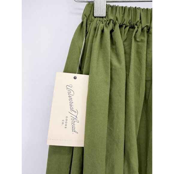 Universal Thread Green Women's Tiered Maxi Skirt XS NEW - Picture 3 of 8
